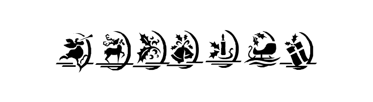 KR Christmas Dings One  Free Fonts Download
