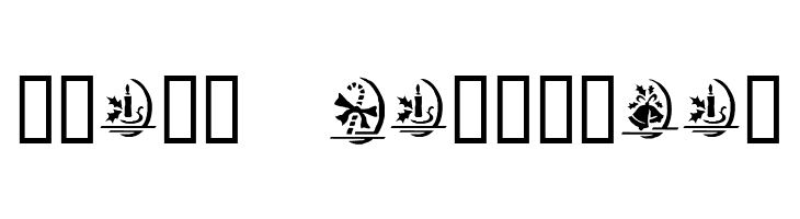 KR Christmas Dings One  Free Fonts Download