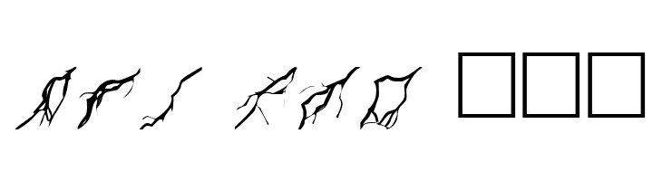 Lightning Bolts  Free Fonts Download