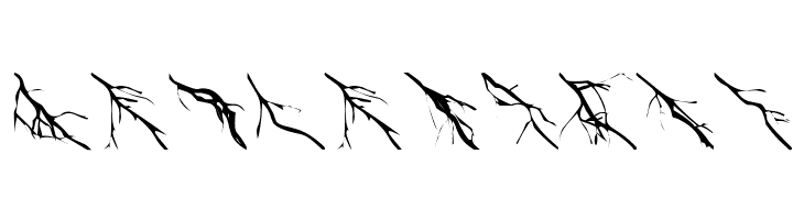 Lightning Bolts  Free Fonts Download