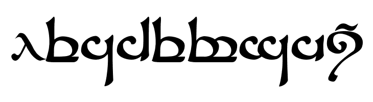 Tengwar Sindarin  Free Fonts Download