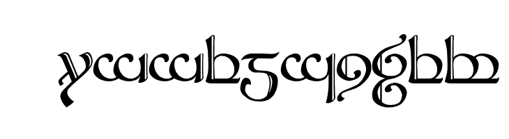 Tengwar Sindarin 2  Free Fonts Download