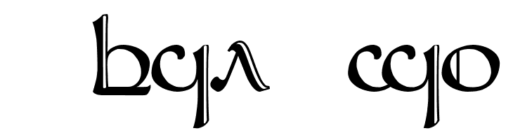 Tengwar Sindarin 2  Free Fonts Download