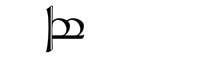 Tengwar Sindarin 2  Free Fonts Download