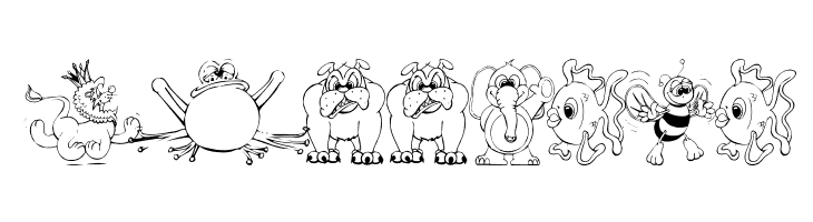 LM Animal Toons  Free Fonts Download