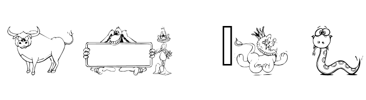 LM Animal Toons  Free Fonts Download