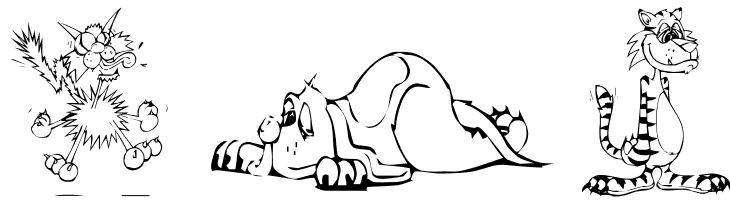 LM Animal Toons  Free Fonts Download