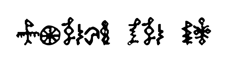 Bamum Symbols 1  Free Fonts Download