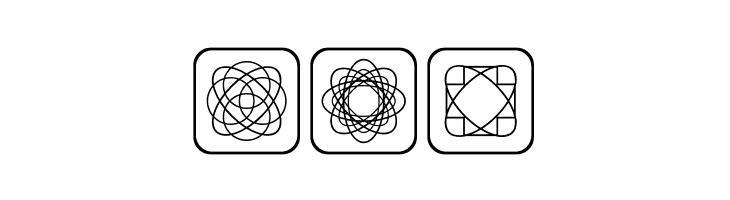 Symmetric Things  Free Fonts Download