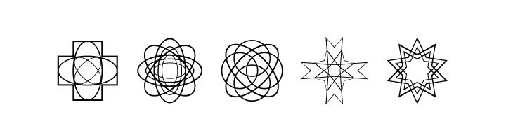 Symmetric Things  Free Fonts Download