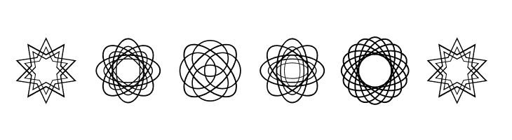 Symmetric Things  Free Fonts Download