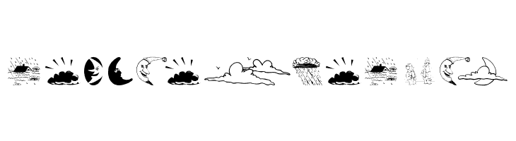 WeatherBats  Free Fonts Download