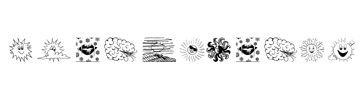 WeatherBats  Free Fonts Download