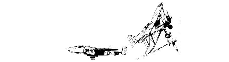 WarIIWarplanes  Free Fonts Download