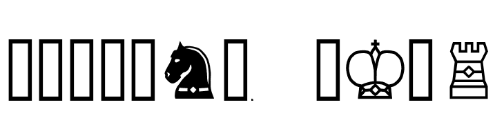 Chess-7  Free Fonts Download