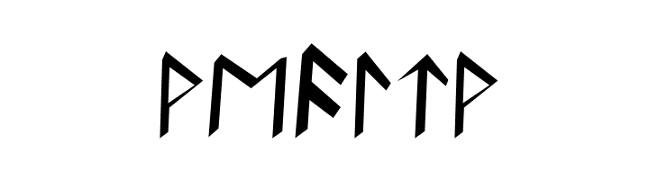 Britannian Runes  Free Fonts Download
