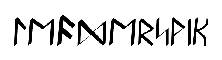Britannian Runes  Free Fonts Download