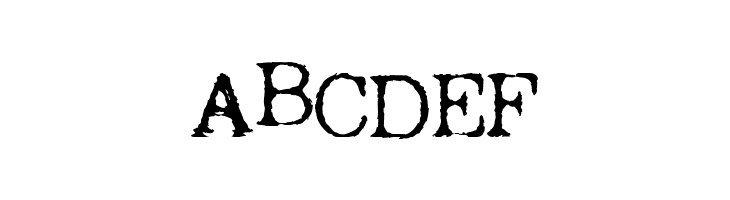 Andreas Typewriter  Free Fonts Download