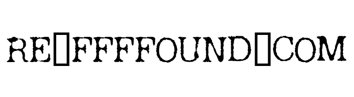 Andreas Typewriter  Free Fonts Download