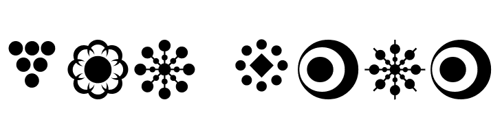 Circle Things 2  Free Fonts Download