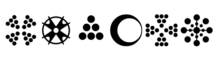 Circle Things 2  Free Fonts Download