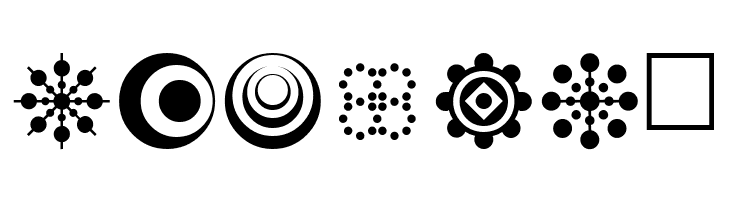 Circle Things 2  Free Fonts Download