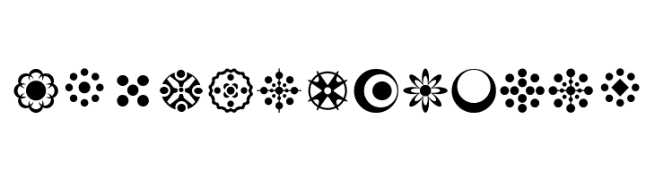 Circle Things 2  Free Fonts Download