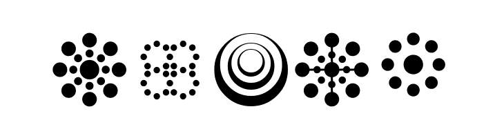 Circle Things 2  Free Fonts Download