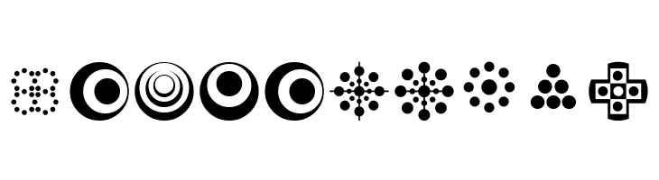 Circle Things 2  Free Fonts Download