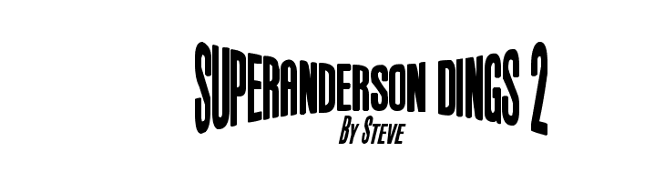 Anderson Dings 2  Free Fonts Download