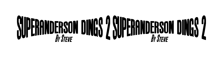 Anderson Dings 2  Free Fonts Download