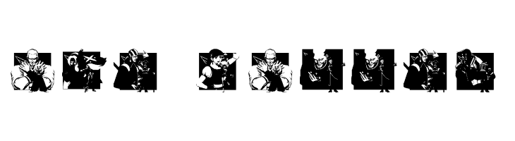 KOF Dingbats  Free Fonts Download