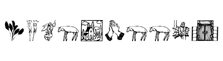 ReligiousSymbols  Free Fonts Download
