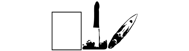 Surf Bat [Windsurfing Dingbats]  Free Fonts Download
