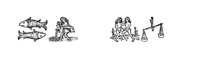 Tierkreis 3  Free Fonts Download