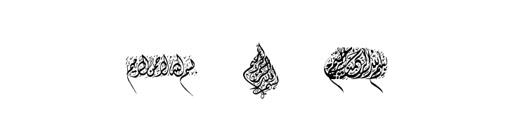 Besmellah 3  Free Fonts Download
