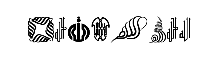 Besmellah 5  Free Fonts Download