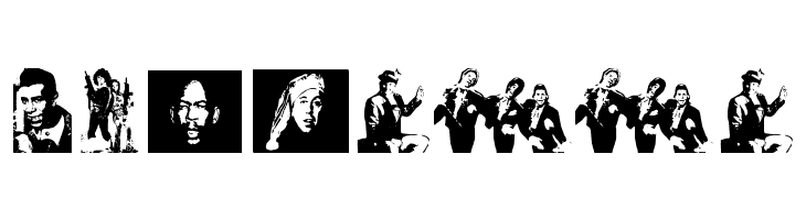 RED DWARF CHARACTERS  Free Fonts Download