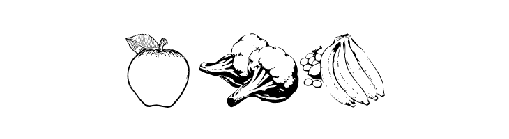 wmfood2  Free Fonts Download