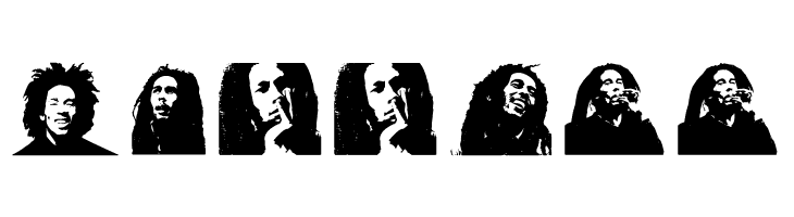 BOB MARLEY  Free Fonts Download