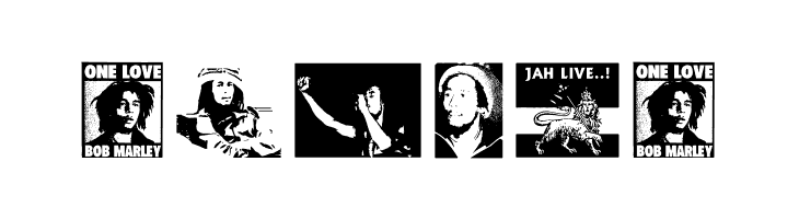 BOB MARLEY  Free Fonts Download