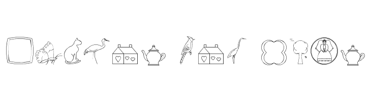 CaliKat's Path Draws LT  Free Fonts Download