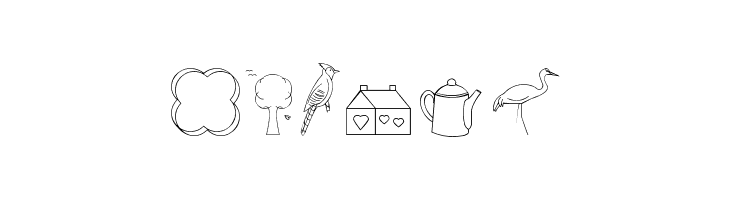 CaliKat's Path Draws LT  Free Fonts Download