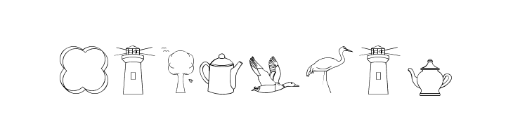 CaliKat's Path Draws LT  Free Fonts Download