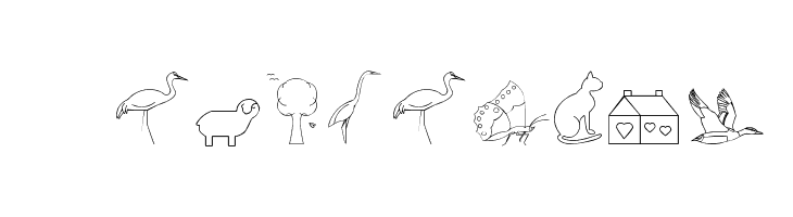 CaliKat's Path Draws LT  Free Fonts Download