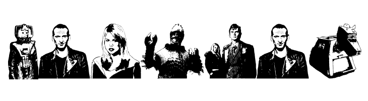 Doctor Who 2006  Free Fonts Download