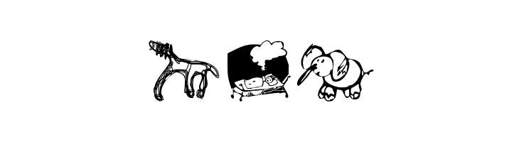 KidsDrawings  Free Fonts Download