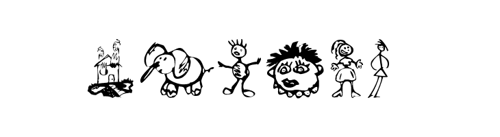 KidsDrawings  Free Fonts Download