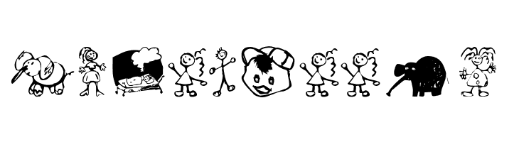 KidsDrawings  Free Fonts Download