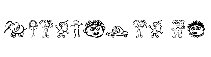 KidsDrawings  Free Fonts Download